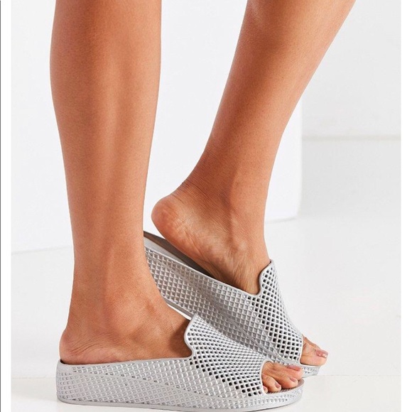 Jeffery Campbell - Pool Slides with a wedge - Picture 4 of 7